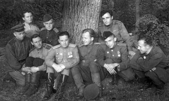 Soviet soldiers who participated in battles of Debrecen