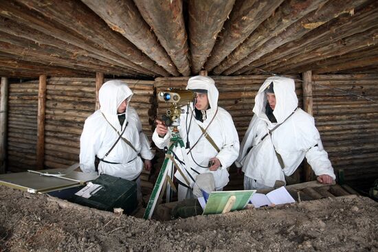 Training of 76th Guards Airborne Division