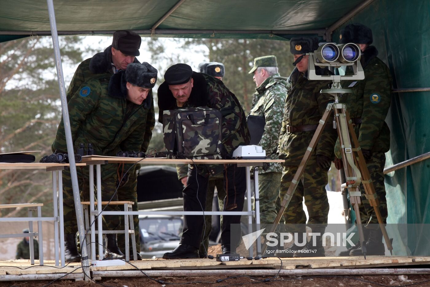 Training of 76th Guards Airborne Division