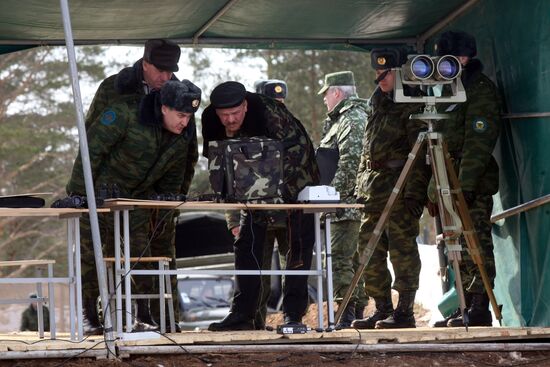 Training of 76th Guards Airborne Division