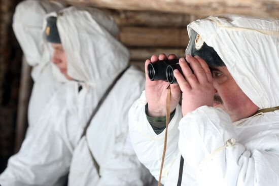 Training of 76th Guards Airborne Division