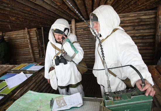 Training of 76th Guards Airborne Division