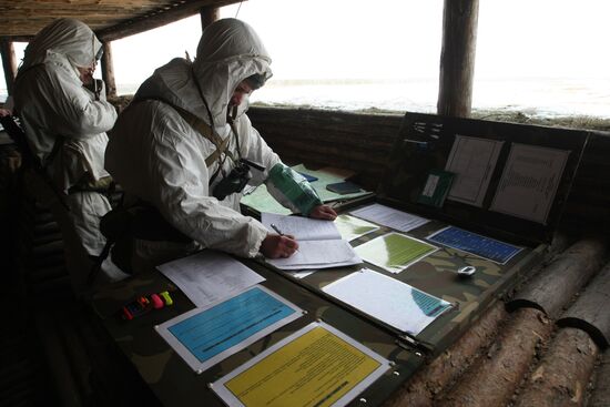 Training of 76th Guards Airborne Division