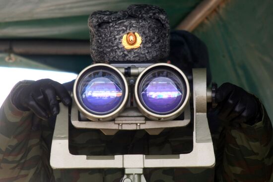 Training of 76th Guards Airborne Division