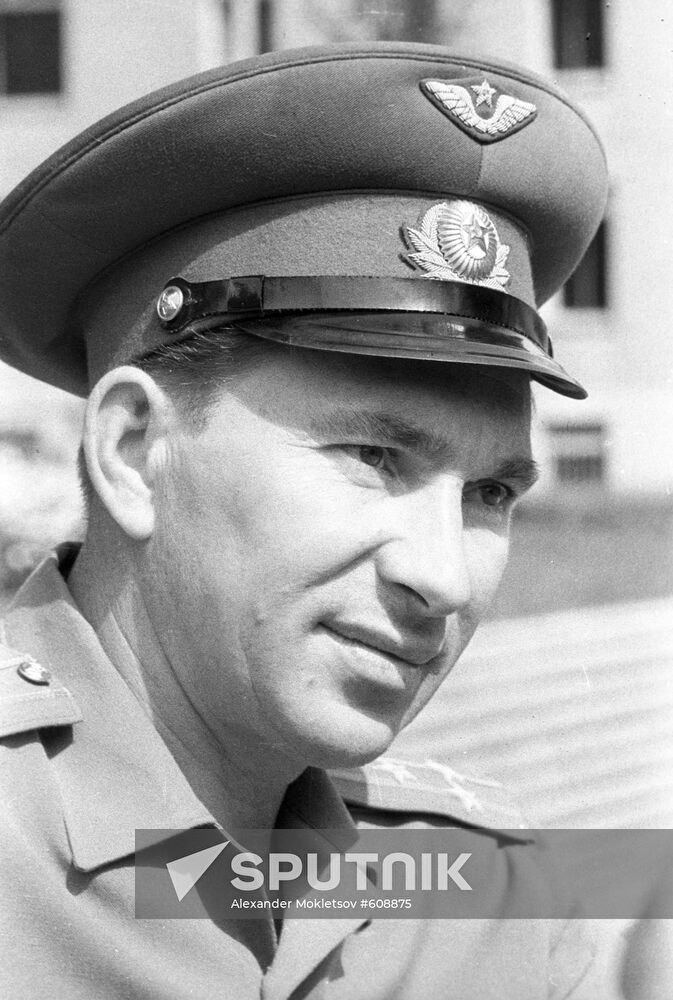 Soviet pilot-cosmonaut Pavel Belyaev