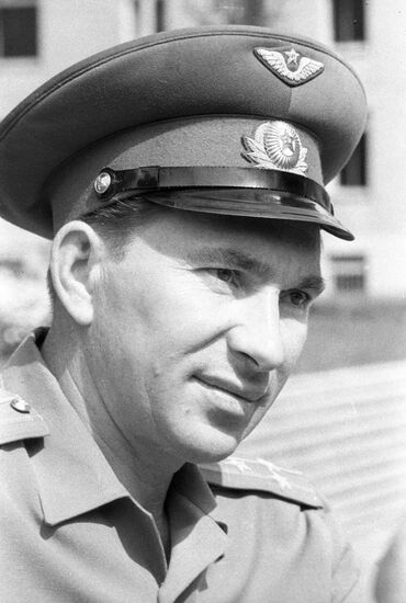 Soviet pilot-cosmonaut Pavel Belyaev