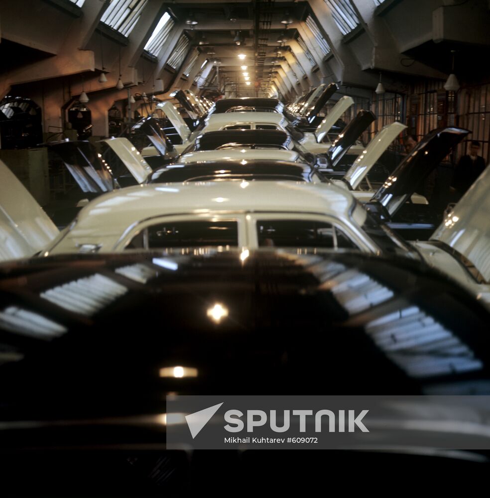Volga cars assembly line