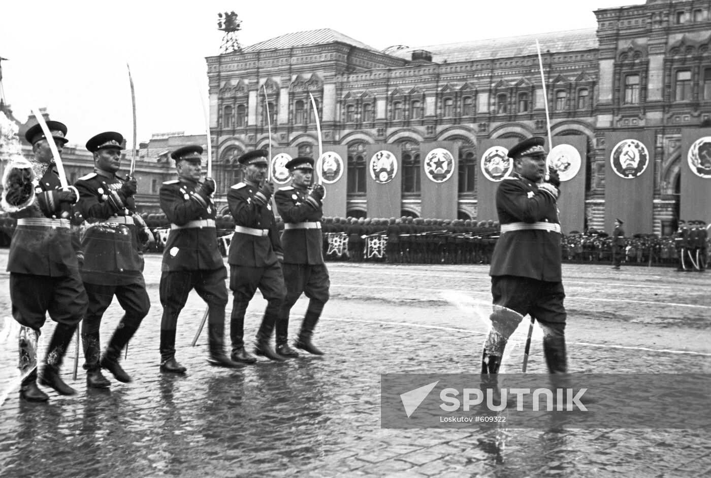 Rodion Malinovsky during Victory Parade