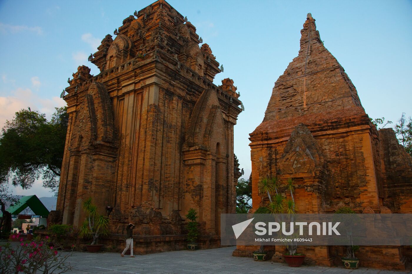 Cham temple towers Po Nagar