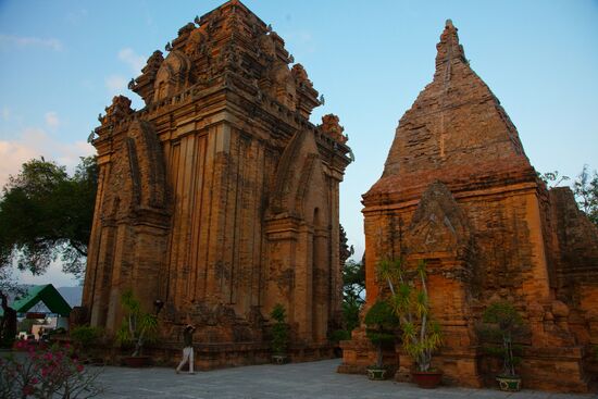 Cham temple towers Po Nagar