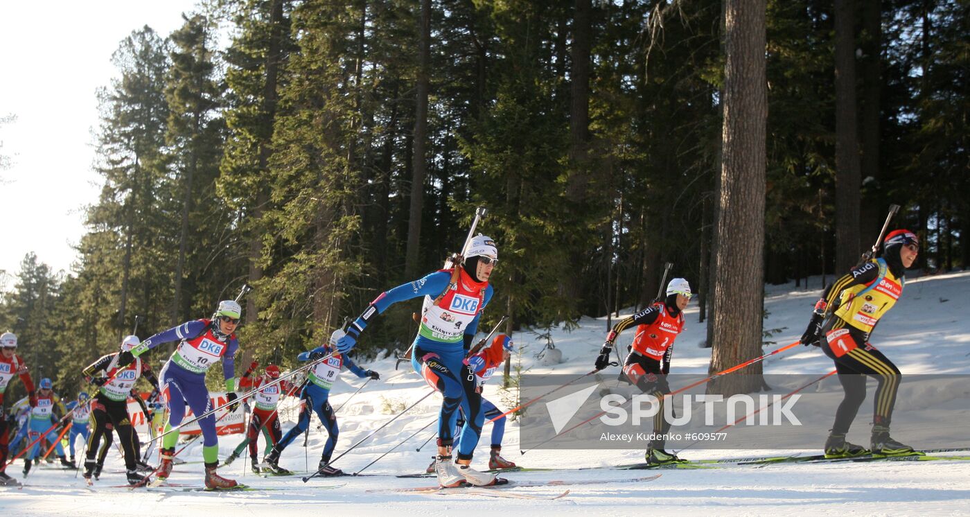 Biathlon World Cup Finals: Women's 12.5 km mass start