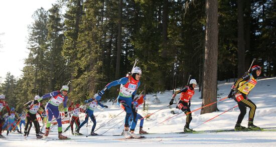 Biathlon World Cup Finals: Women's 12.5 km mass start