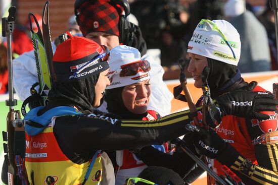 Magdalena Neuner, Andrea Henkel, Simone Hauswald