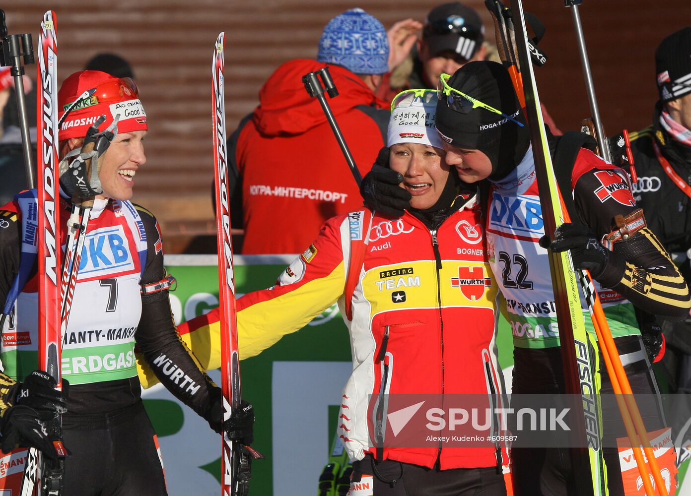 Kati Wilhelm, Simone Hauswald, Tina Bachmann