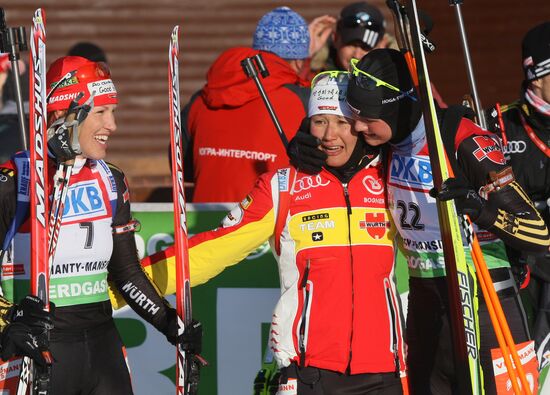 Kati Wilhelm, Simone Hauswald, Tina Bachmann
