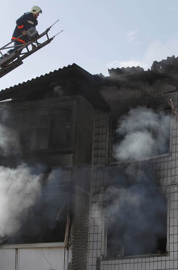 Residential building gas blast kills 3 in Moscow Region