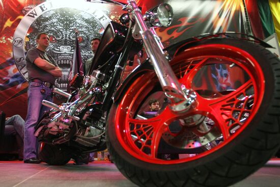 IMIS 2010 international motorcycle show opens in St. Petersburg