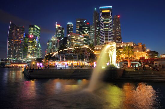 Merlion - simbol of the city