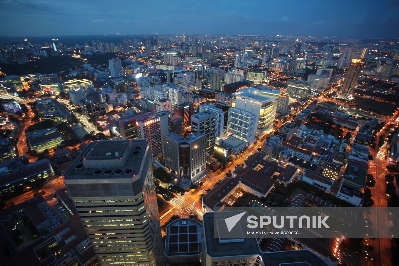 View on Singapore