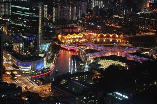 View on Clarke Quay
