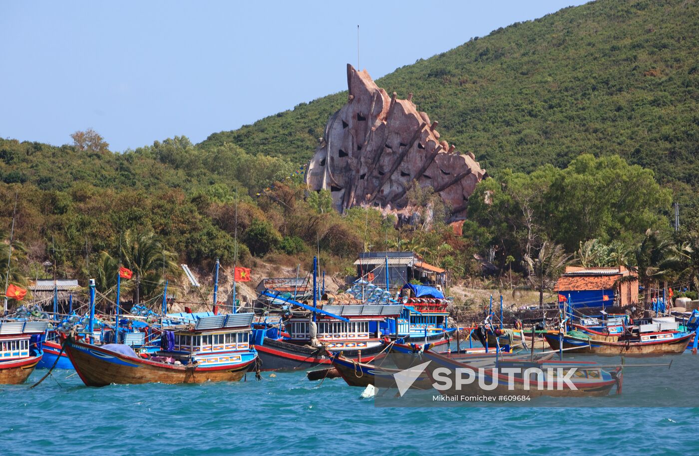 View at Chi Nguen island