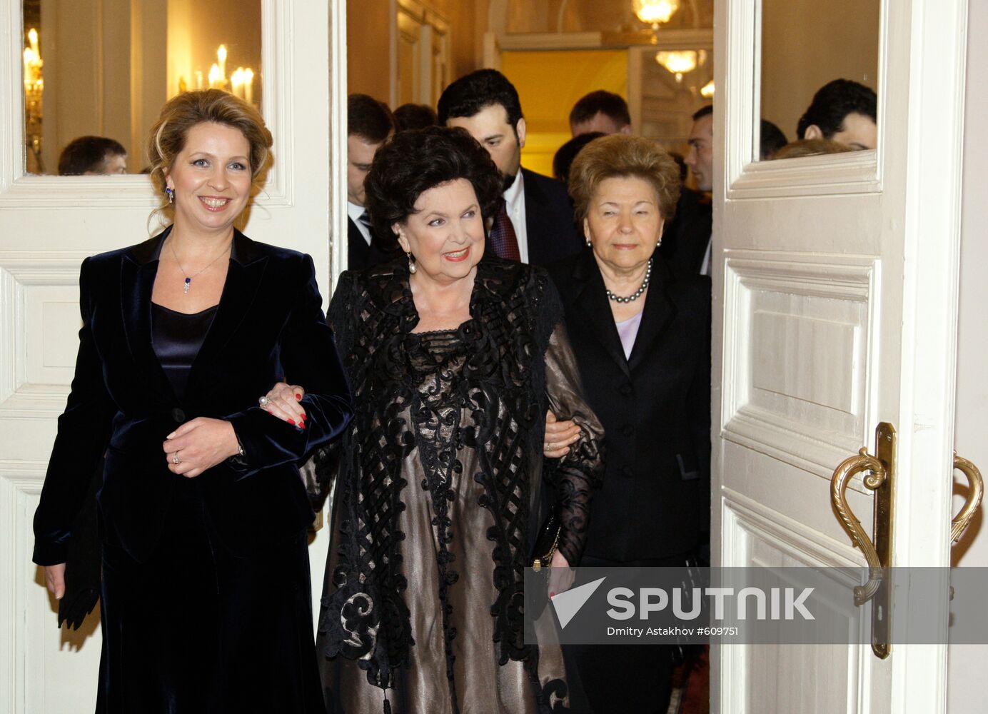 Svetlana Medvedeva attends Rostropovich Week opening