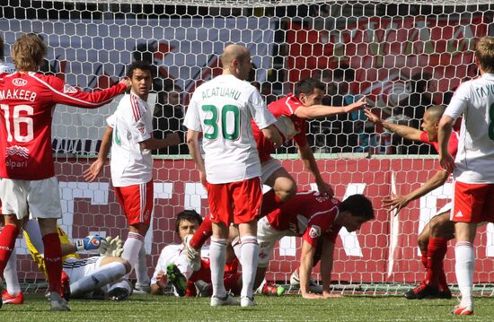 Russian Football Premier League. Spartak vs. Lokomotiv