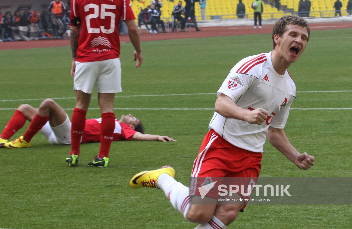 Russian Football Premier League. Spartak vs. Lokomotiv