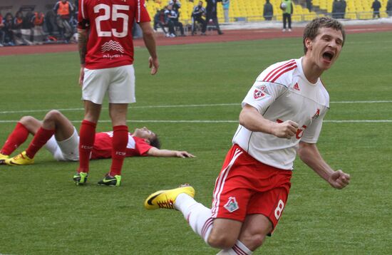Russian Football Premier League. Spartak vs. Lokomotiv