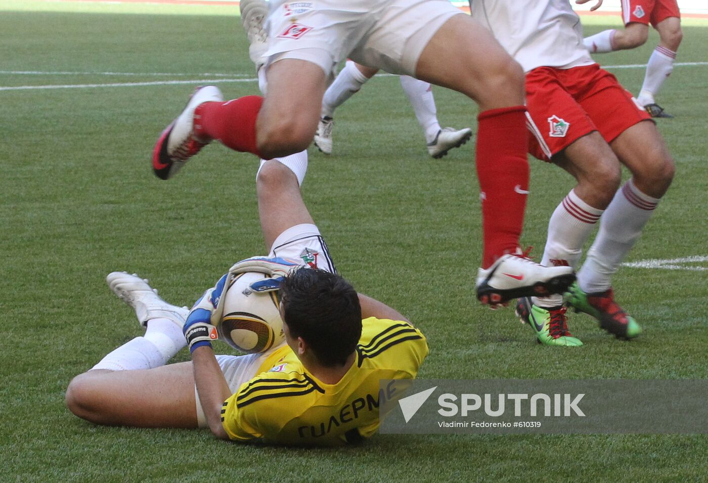 Russian Football Premier League. Spartak vs. Lokomotiv