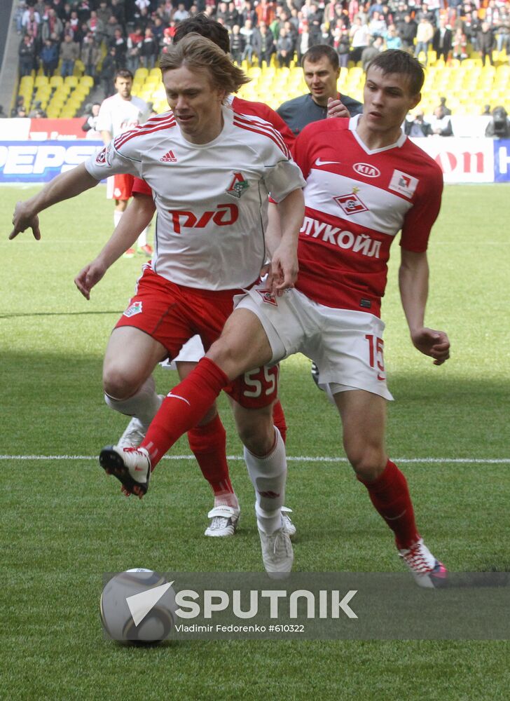 Russian Football Premier League. Spartak vs. Lokomotiv