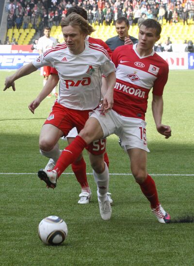 Russian Football Premier League. Spartak vs. Lokomotiv