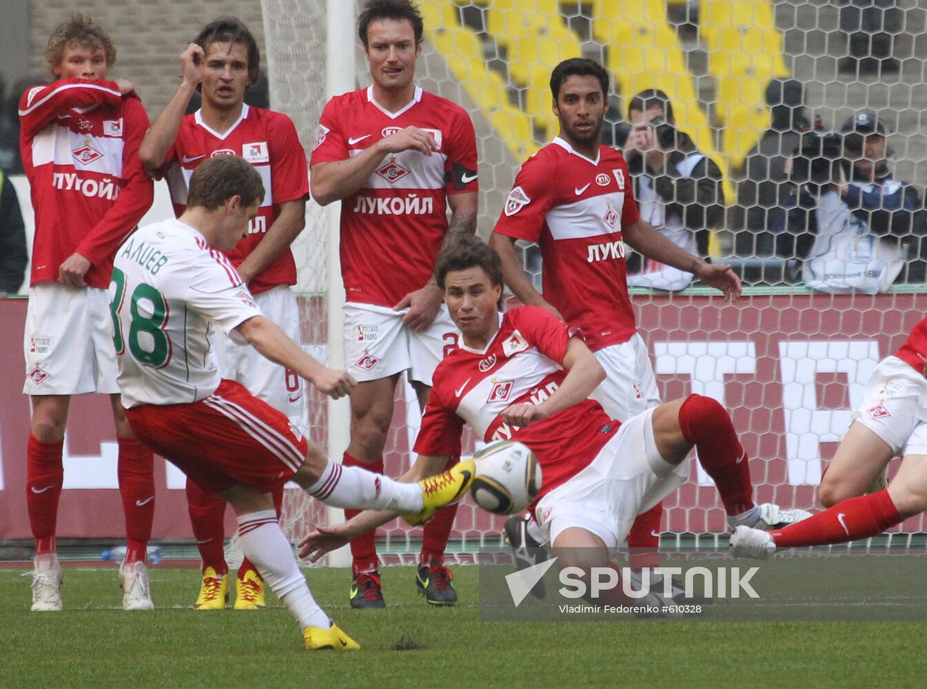 Russian Football Premier League. Spartak vs. Lokomotiv