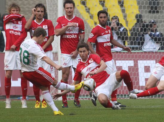 Russian Football Premier League. Spartak vs. Lokomotiv