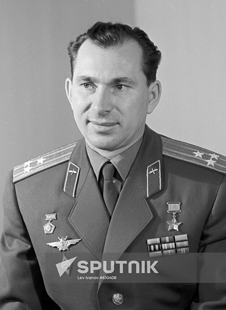 Soviet pilot-cosmonaut Pavel Belyaev