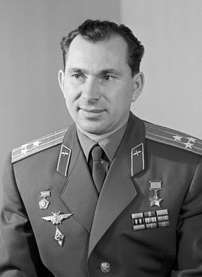 Soviet pilot-cosmonaut Pavel Belyaev