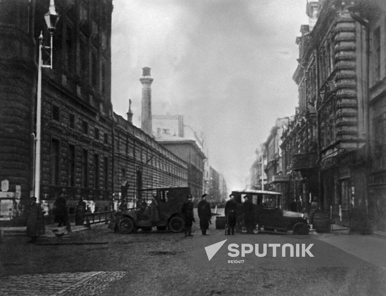 In day of revolution in 1917