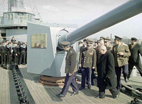 Cosmonauts in Leningrad