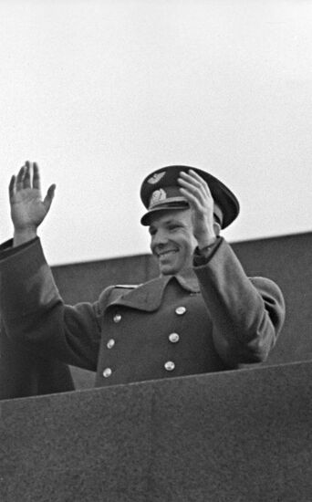 Pilot-cosmonaut of the USSR Yuri Gagarin