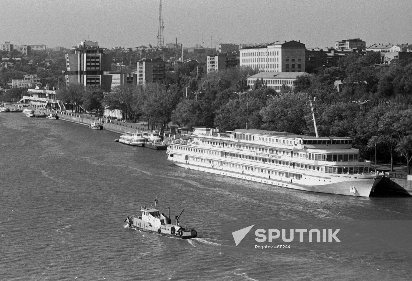 A river terminal