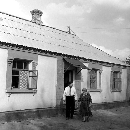 Parents of cosmonaut Pavel Popovich