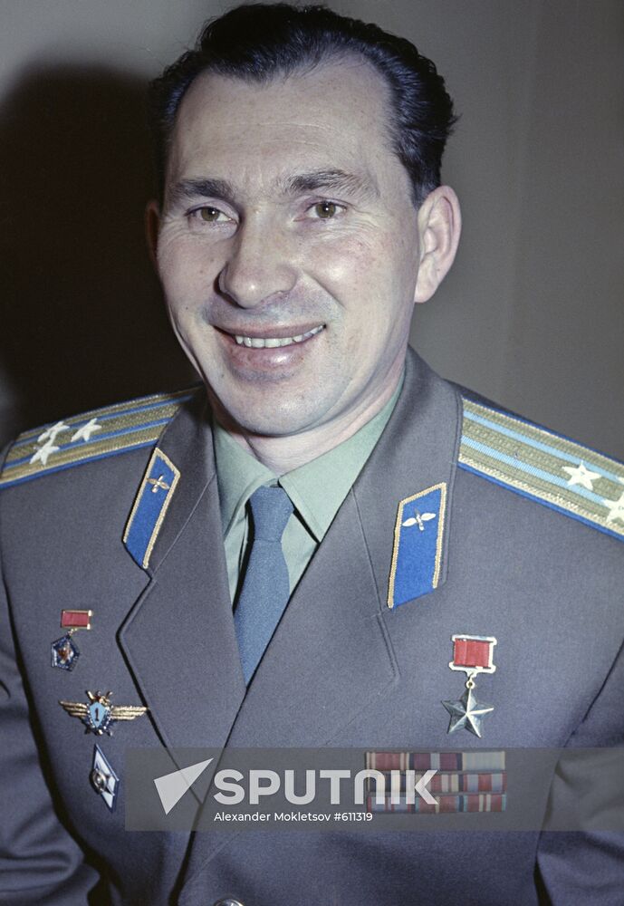 Soviet pilot-cosmonaut Pavel Belyayev