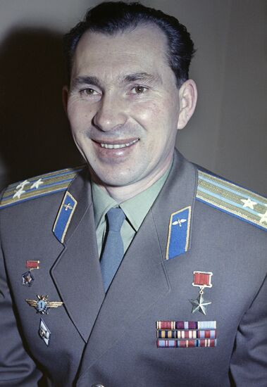 Soviet pilot-cosmonaut Pavel Belyayev
