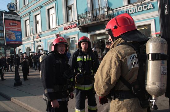 Metro station closed in St. Petersburg due to explosion danger