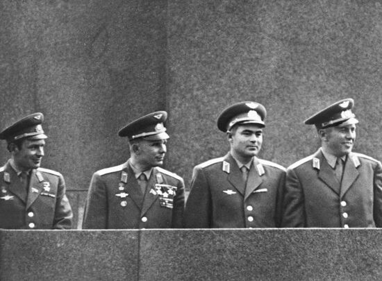 Titov, Gagarin, Nikolayev and Popovich