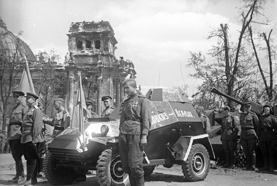 Armored cars which covered the distance from Caucasus to Berlin