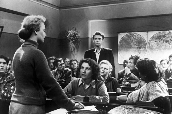 Shot from film "Spring on Zarechnaya Street"