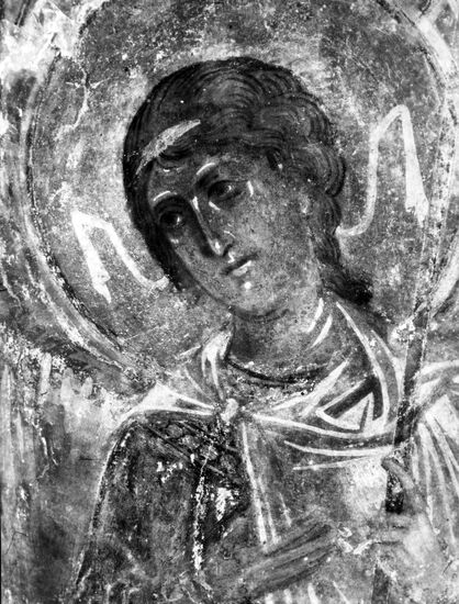 The fresco "Angel"