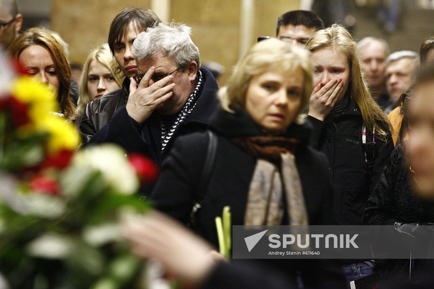 Day of mourning for terror victims in Moscow