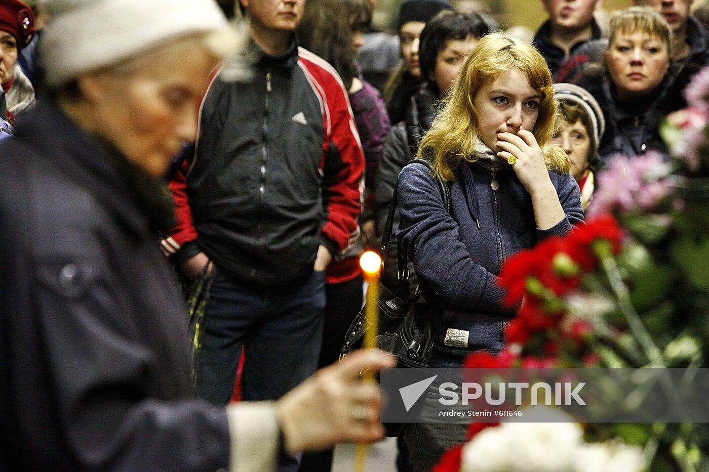 Day of mourning for terror victims in Moscow